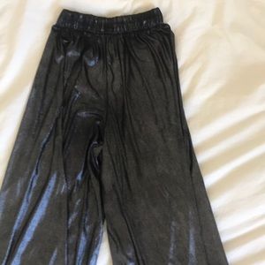 American Apparel Silver Trousers